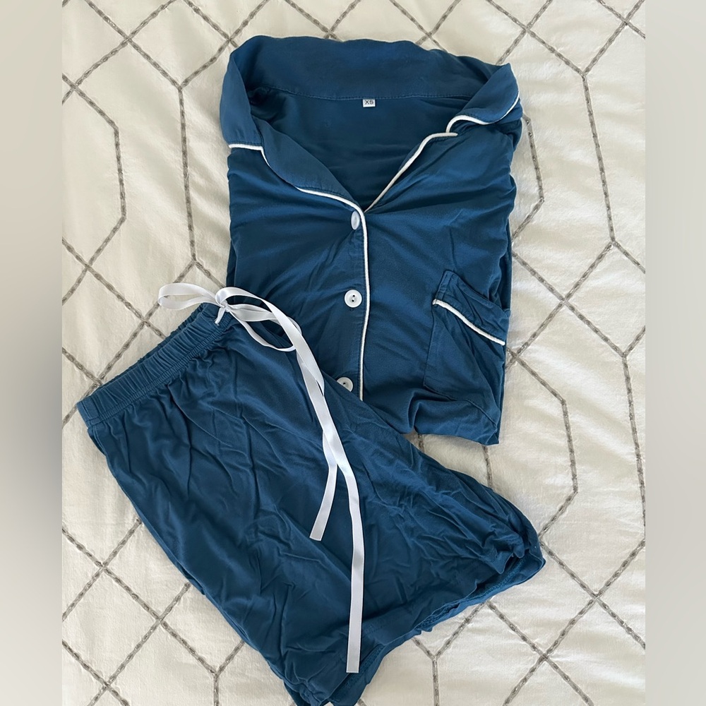 Blue pajama set